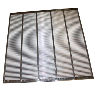 Metal queen excluder with frame 420x420 mm